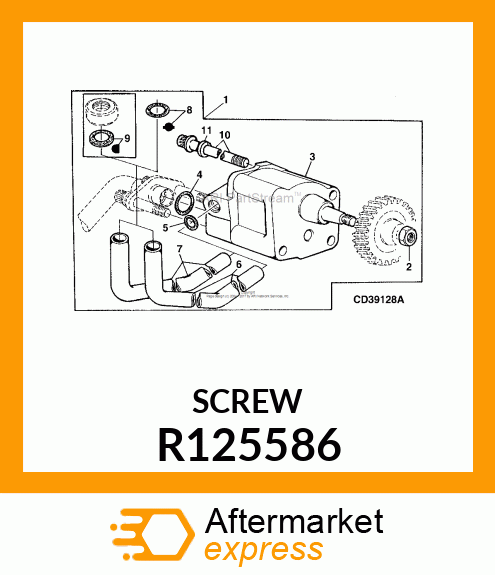 SCREW,SPECIAL CAP R125586