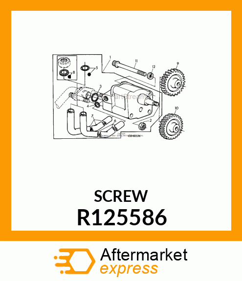 SCREW,SPECIAL CAP R125586