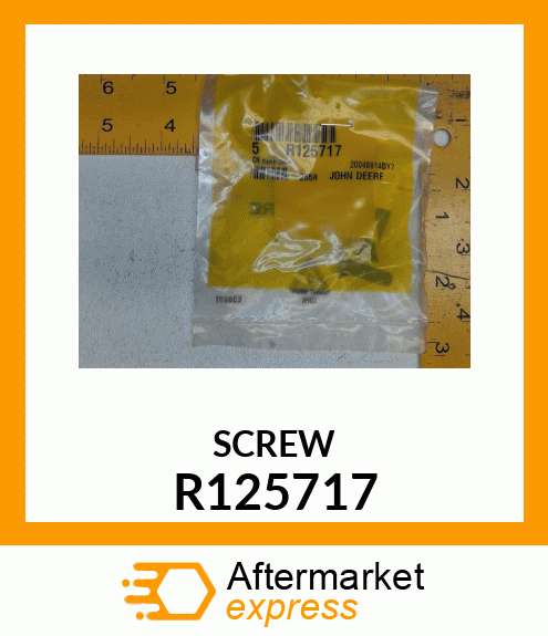 SCREW, SPECIAL R125717