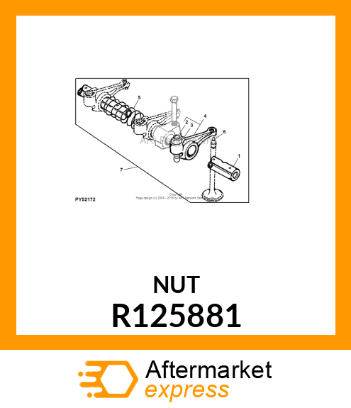 LOCK NUT R125881