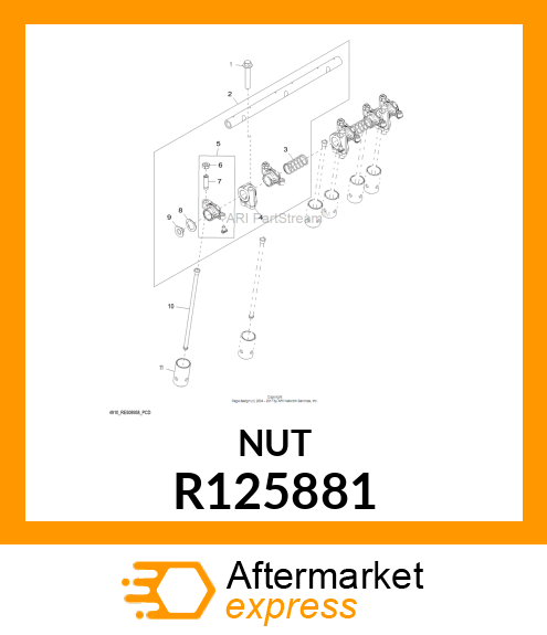 LOCK NUT R125881