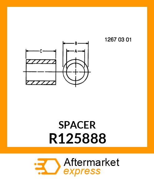 SPACER R125888