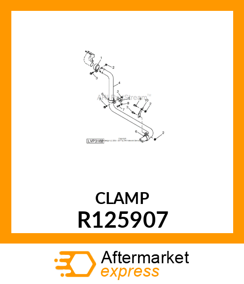 CLAMP, 57 MM R125907