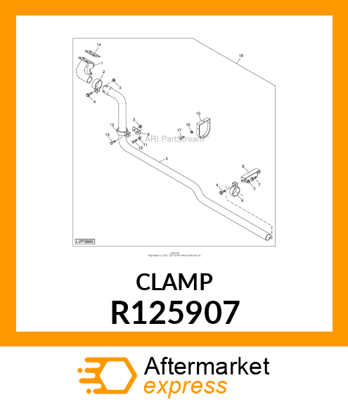 CLAMP, 57 MM R125907