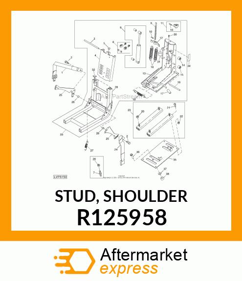 STUD, SHOULDER R125958