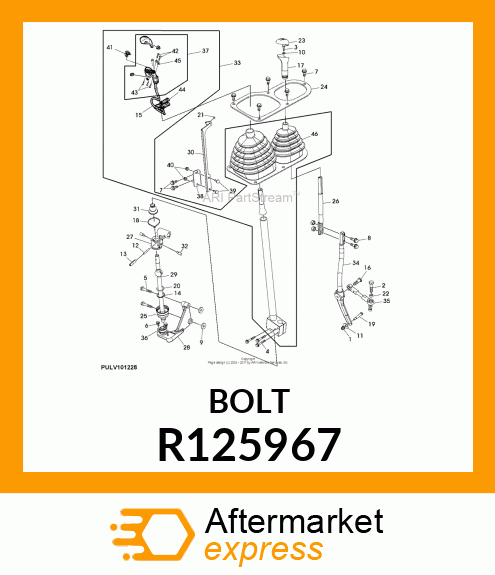 SCREW, BOLT, SHOULDER R125967