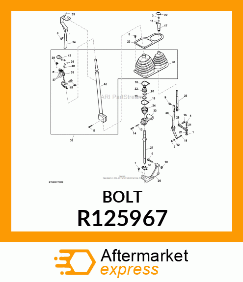 SCREW, BOLT, SHOULDER R125967