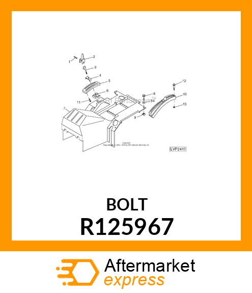 SCREW, BOLT, SHOULDER R125967