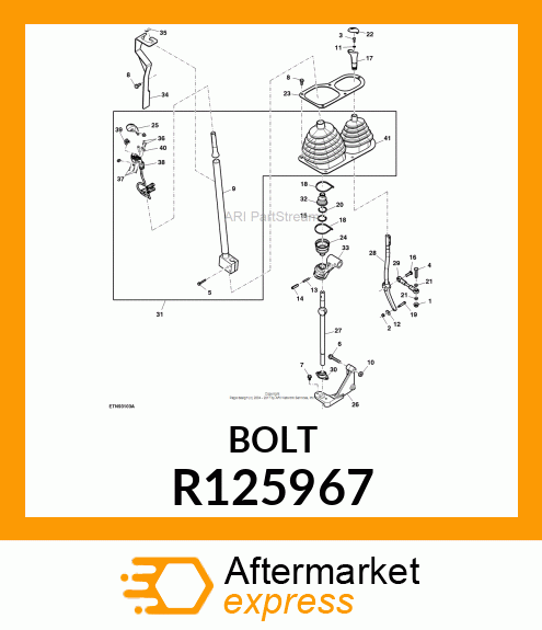 SCREW, BOLT, SHOULDER R125967