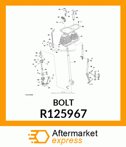 SCREW, BOLT, SHOULDER R125967