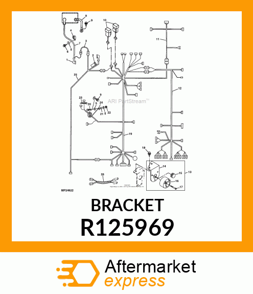 BRACKET R125969