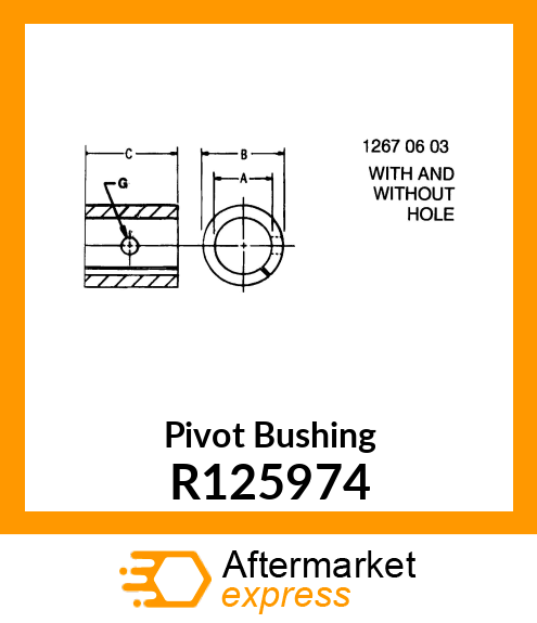 BUSHING R125974