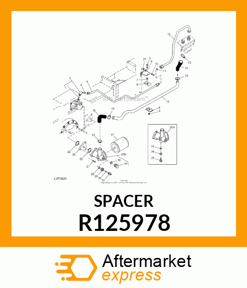 Spacer R125978