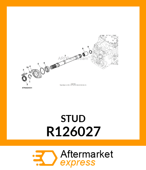 STUD, SPECIAL R126027