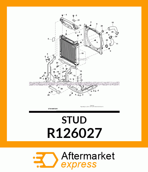 STUD, SPECIAL R126027