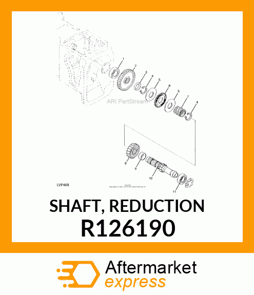 SHAFT, REDUCTION R126190