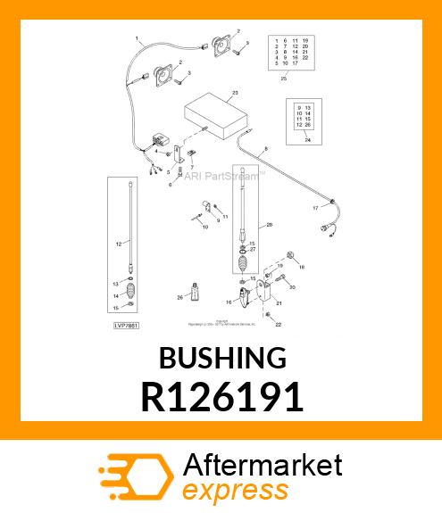 BUSHING R126191