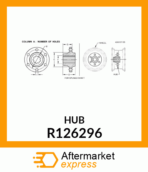 HUB R126296