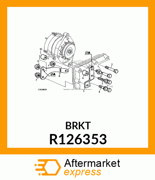 BRACKET R126353