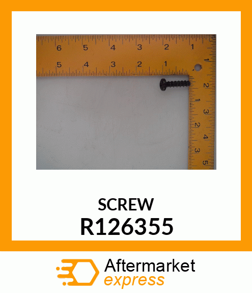 SCREW, SPECIAL R126355