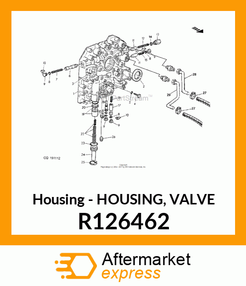 Housing - HOUSING, VALVE R126462