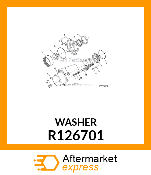 WASHER, SPECIAL R126701