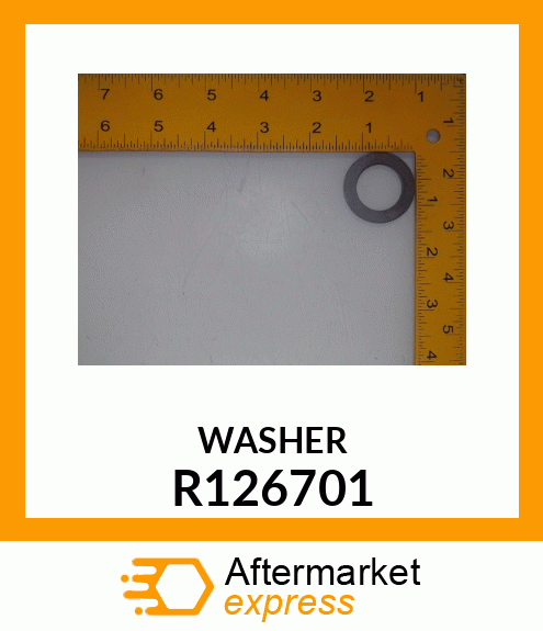 Spare part R126701 + WASHER, SPECIAL