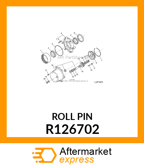 NEEDLE BEARING, BEARING, NEEDLE ROL R126702