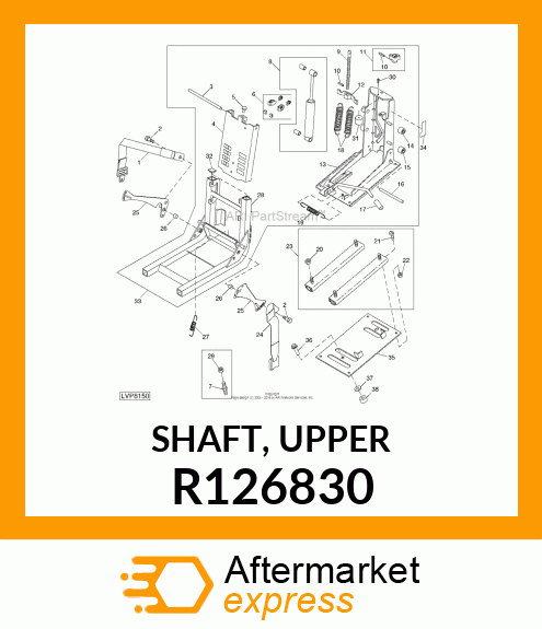 SHAFT, UPPER R126830