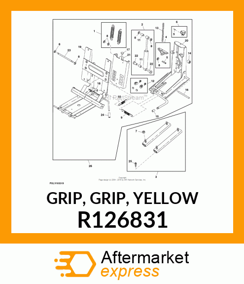 GRIP, GRIP, YELLOW R126831