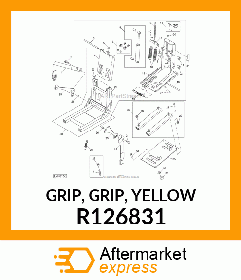 GRIP, GRIP, YELLOW R126831