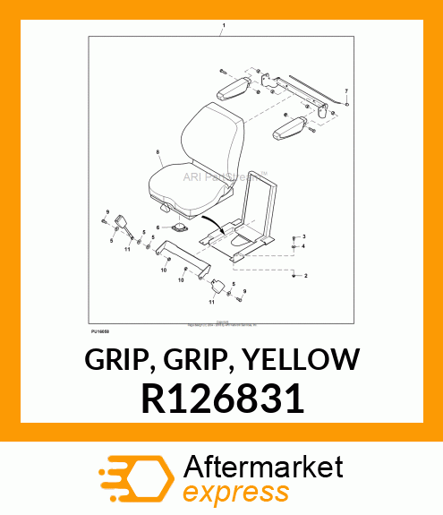 GRIP, GRIP, YELLOW R126831