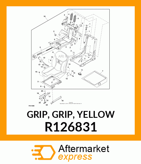 GRIP, GRIP, YELLOW R126831