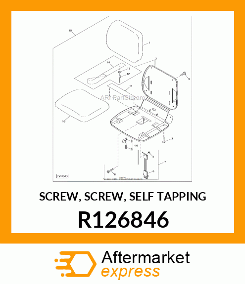 SCREW, SCREW, SELF TAPPING R126846