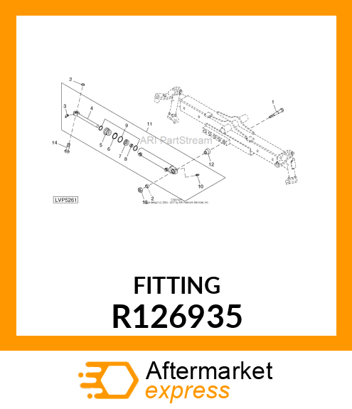 LUBRICATION FITTING R126935