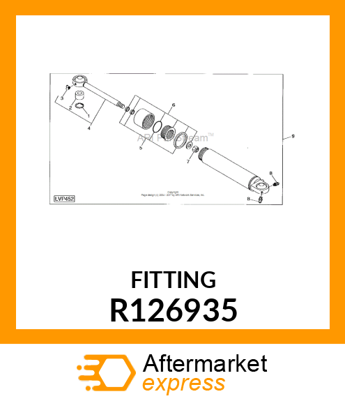 LUBRICATION FITTING R126935