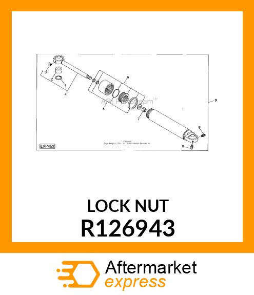 LOCK NUT R126943