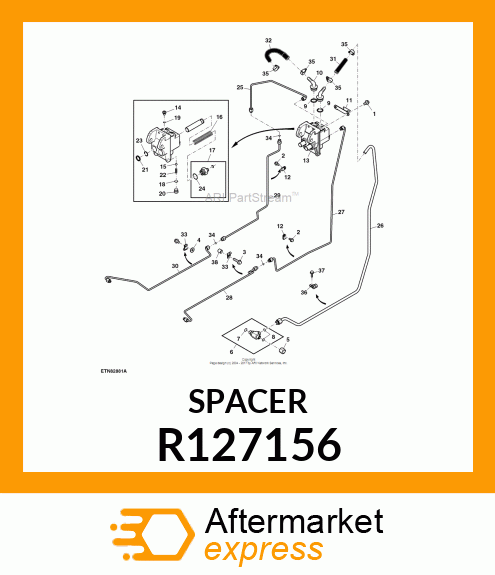 SPACER R127156