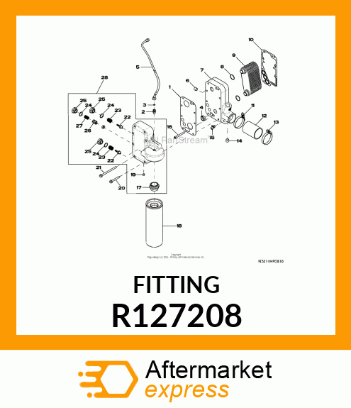 ADAPTER FITTING R127208