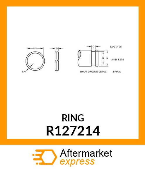 RING,SNAP R127214