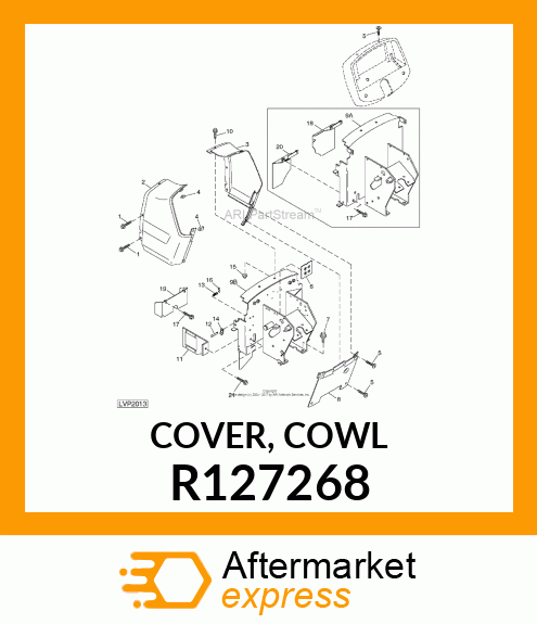 COVER, COWL R127268