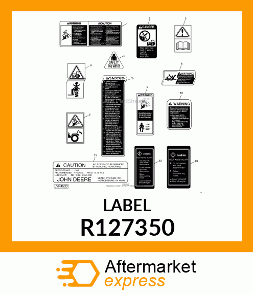 LABEL R127350