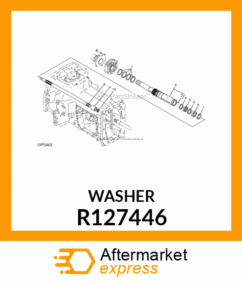 WASHER, WASHER R127446