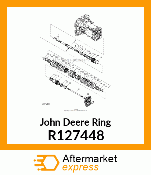 RING, SEAL R127448