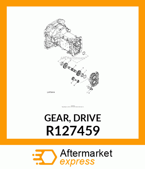 GEAR, DRIVE R127459