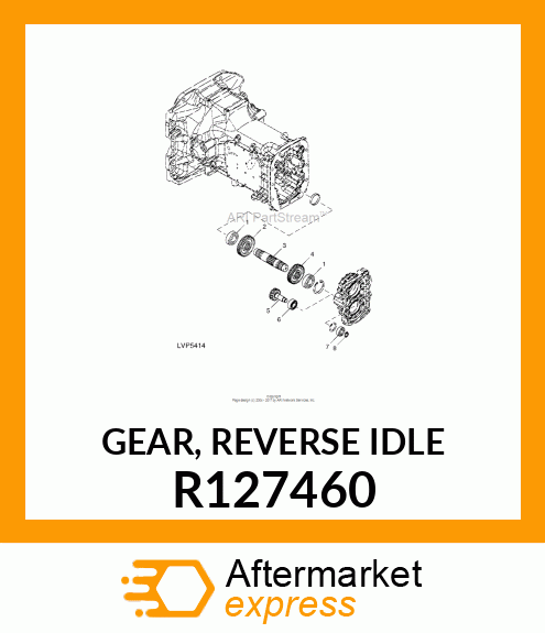 GEAR, REVERSE IDLE R127460