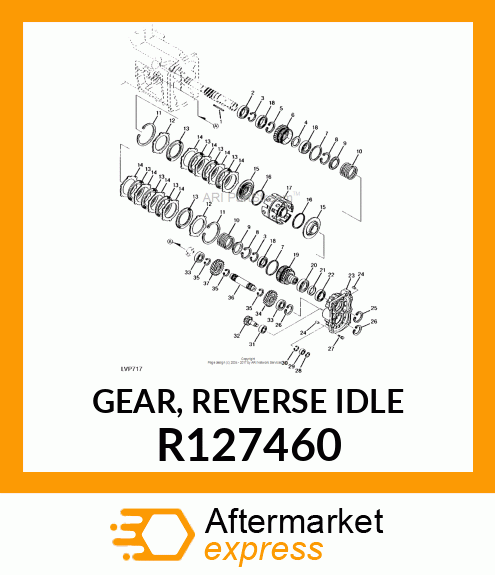 GEAR, REVERSE IDLE R127460