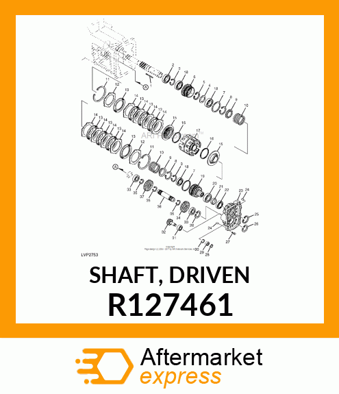 SHAFT, DRIVEN R127461