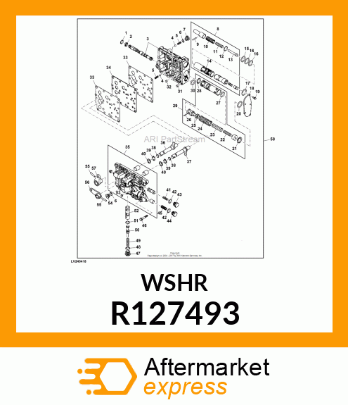 WASHER R127493