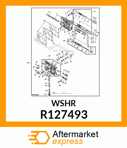 WASHER R127493